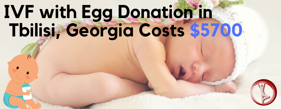 IVF with Egg Donation in  Tbilisi, Georgia Cost